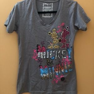 Mickey and Minnie t shirt
